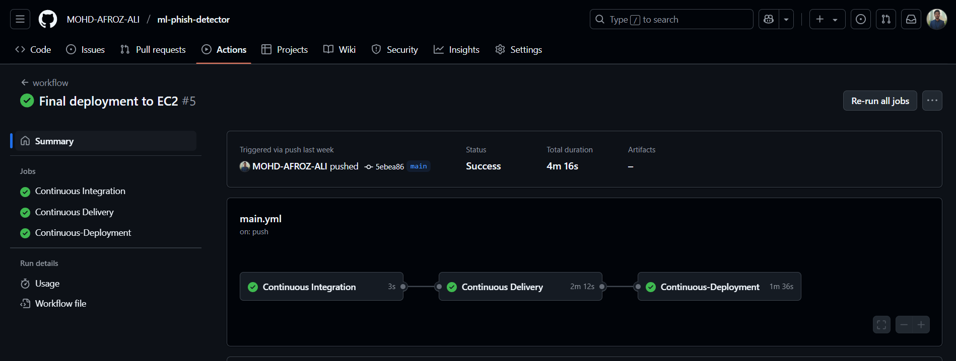 ML Phish Detector - Securing the Web, One URL at a Time